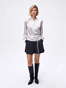 Блуза из жатого атласа POMPA арт.7143020ab3591
