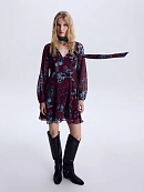 Платье из шифона в бохо стиле POMPA арт.7139950ab3190