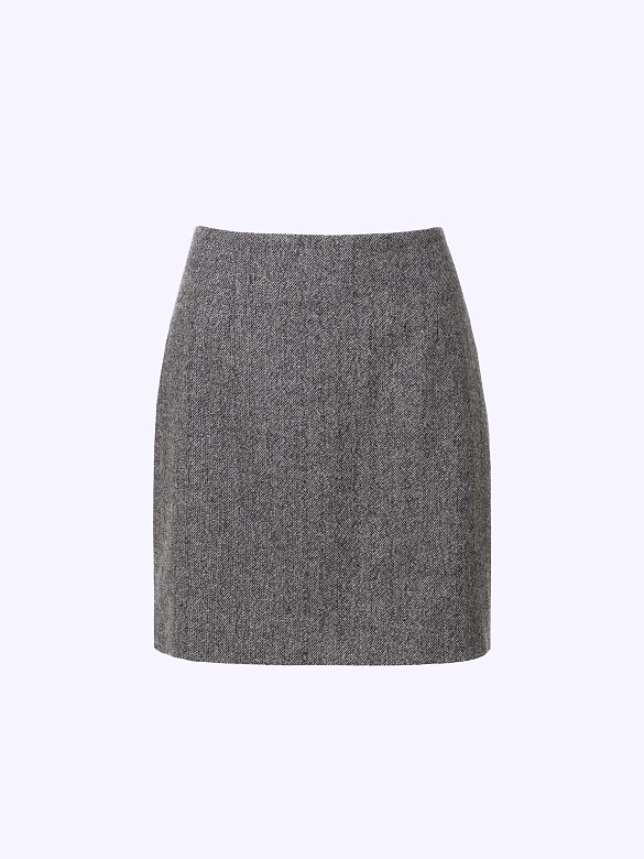 Мини-юбка из костюмной ткани POMPA арт.7122860ab2590