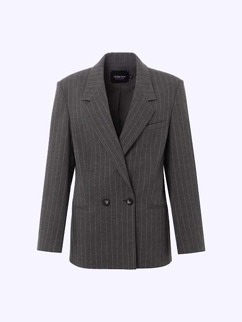 Жакет из костюмной ткани POMPA