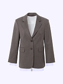 Жакет оversize со съемными элементами POMPA арт.7101330cw0507